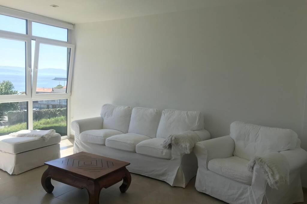Apartamento Primera Linea De Playa Finisterre Kültér fotó